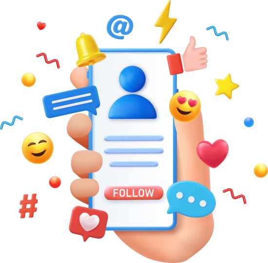 Influencer Marketing Illustration