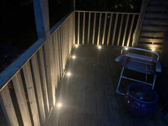 You Can Place A Deck Post Light At Your Balconies