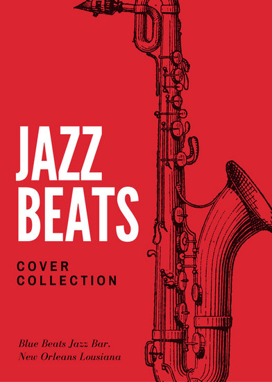 red saxophone jazz concert flyer templates by canva jazz flyer