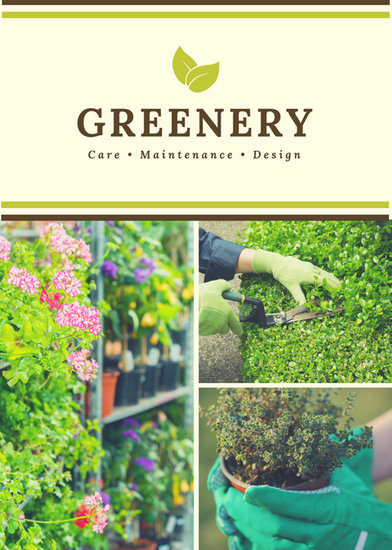 landscaping flyers templates