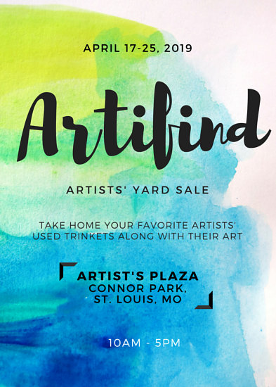 watercolor yard sale flyer templates by canva used book sale flyer template