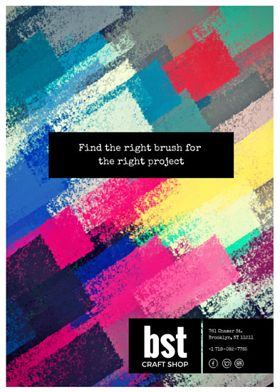 painted background art flyer templates by canva artistic flyers