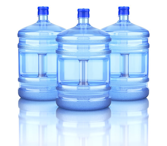 Plastic Dispenser Water Bottle