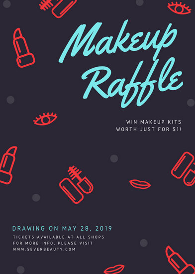 raffle flyers templates