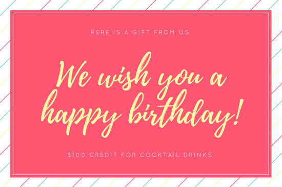 birthday gift certificate templates