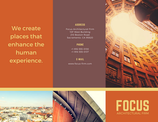 Orange City Company Brochure - Templates by Canva