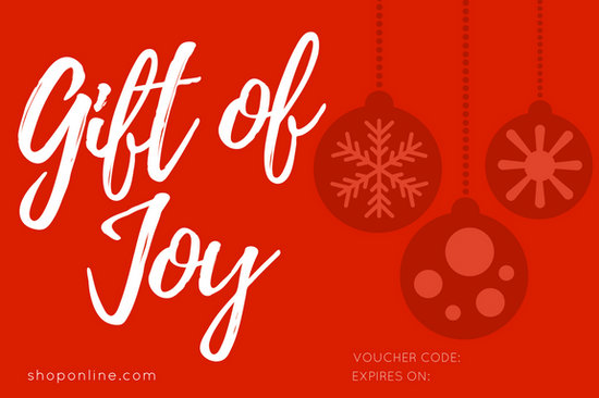 christmas gift certificate