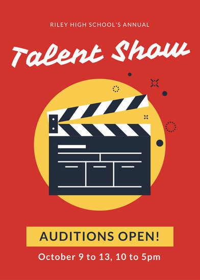 audition flyers templates ukran