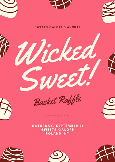raffle flyers templates