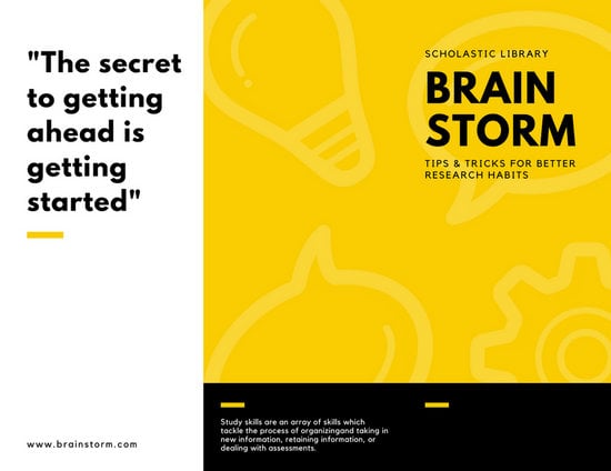 simple brochure templates