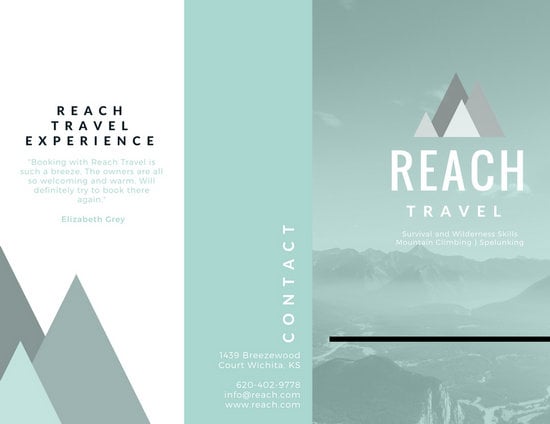travel agencies brochure