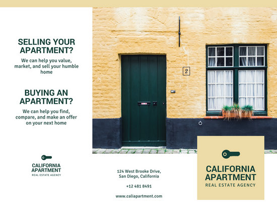 apartment brochure templates