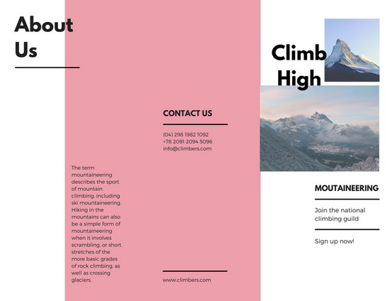 pamphlet brochure template pink minimal travel modern pamphlet trifold brochure pamphlet brochure template pink minimal travel modern pamphlet trifold brochure