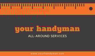 ruler business cards