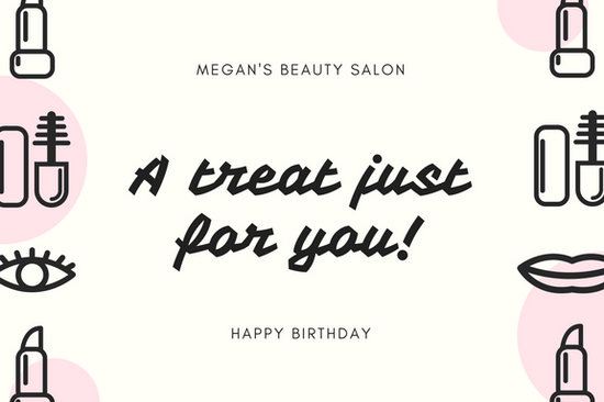 beauty certificate templates