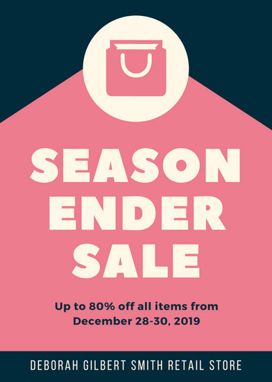 pink illustrated sale retail stores flyer templates by canva reatail advertisement flyers designs