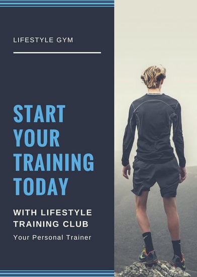 personal trainer flyer