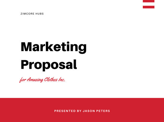 presentation proposal
