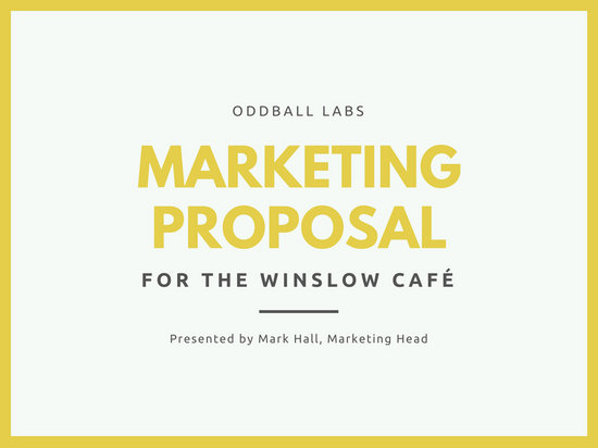 presentation proposal