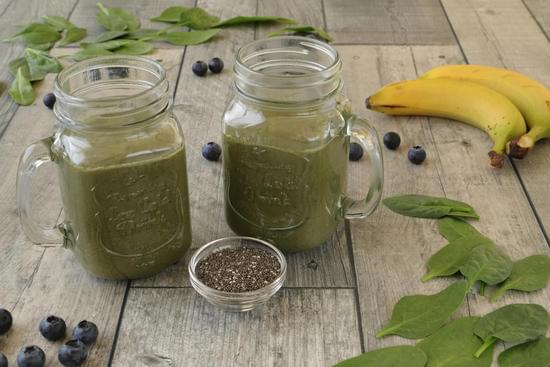 Vegan Blueberry Banana Smoothie